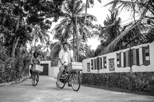 Photo of a guided bicycle tour of Ahangama Sri Lanka