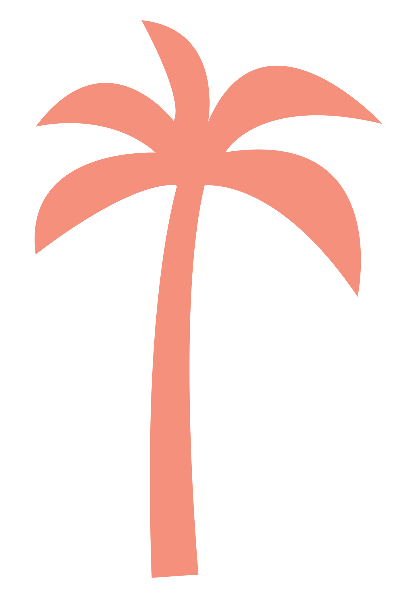 GTP palm tree image peach