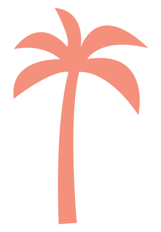 GTP palm tree image peach