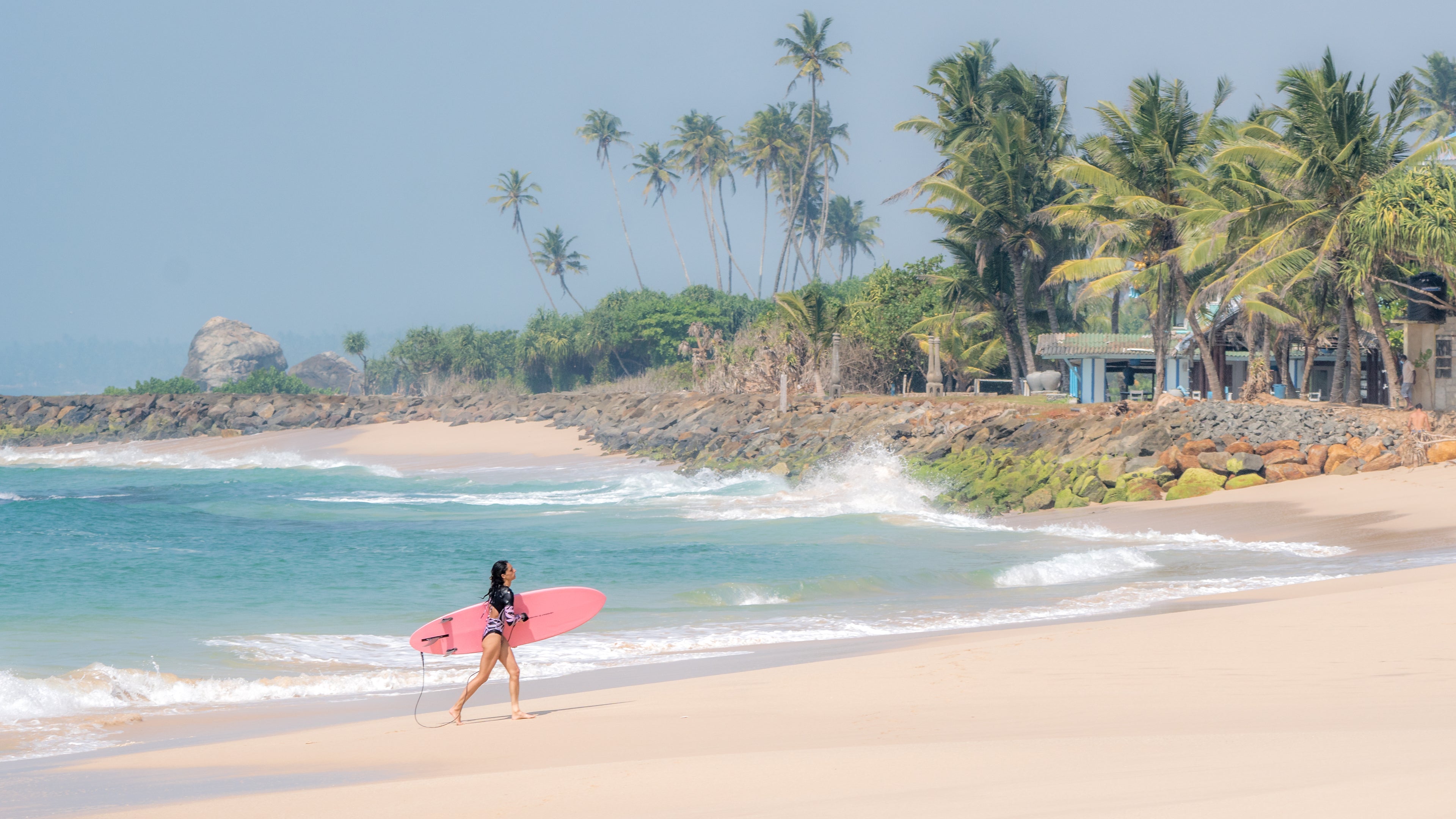 Photo of South Beach surfer girl Sri Lanka