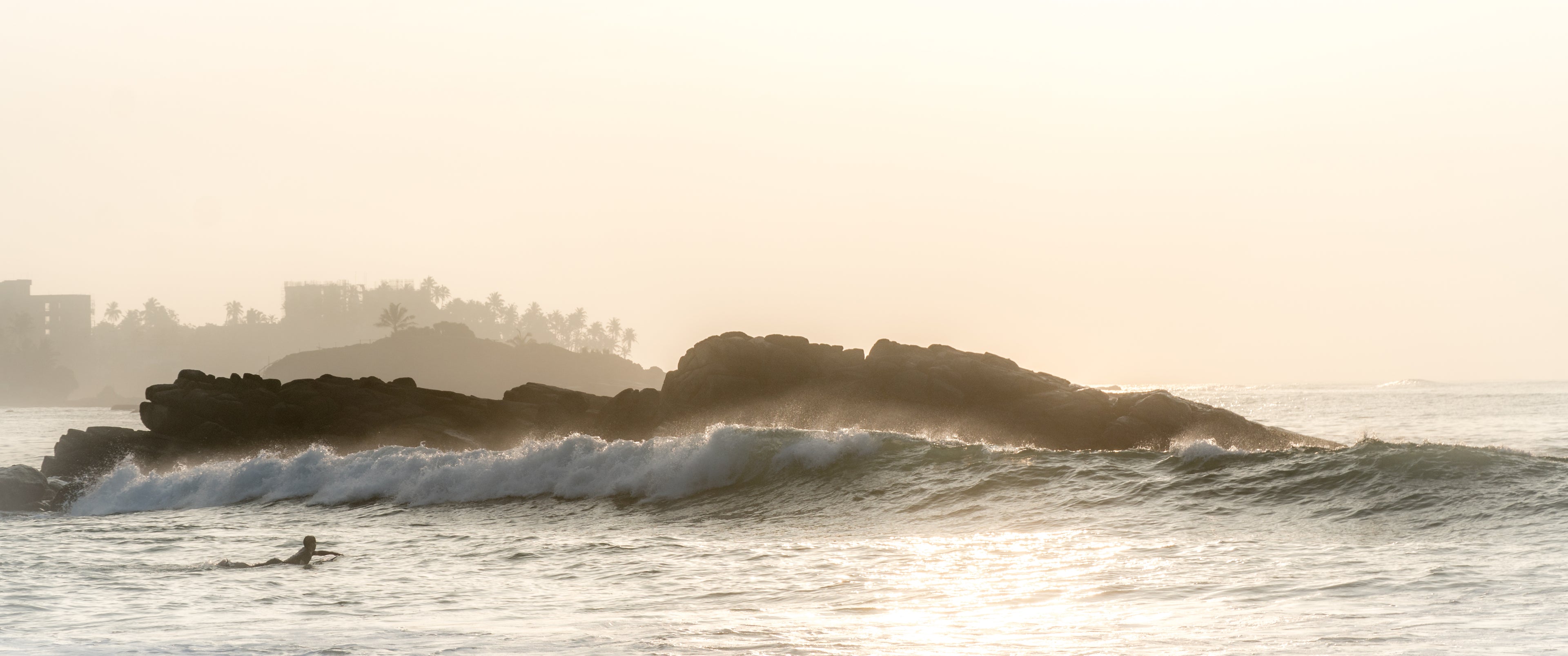 Photo of surfer in Mirissa Sri Lanka