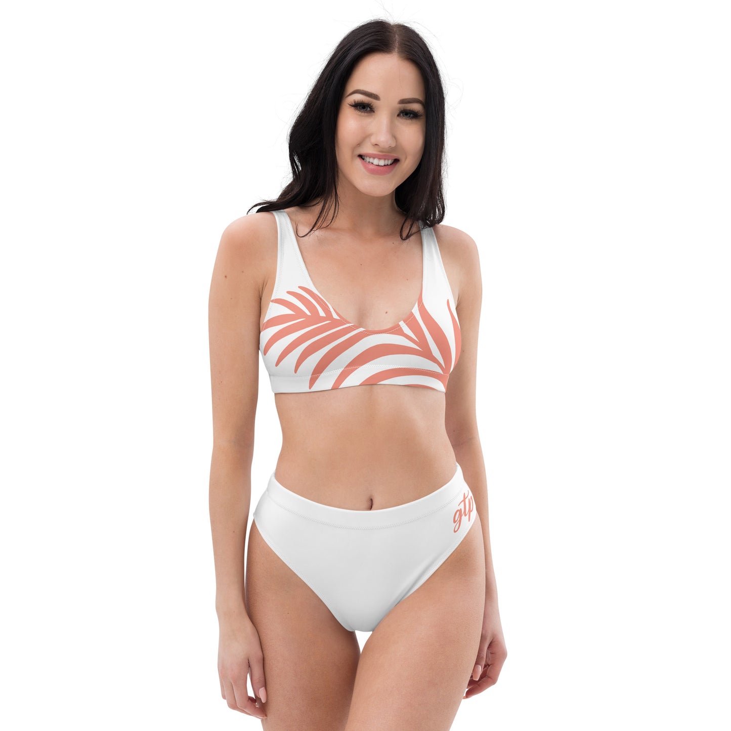 Recycled high-waisted bikini